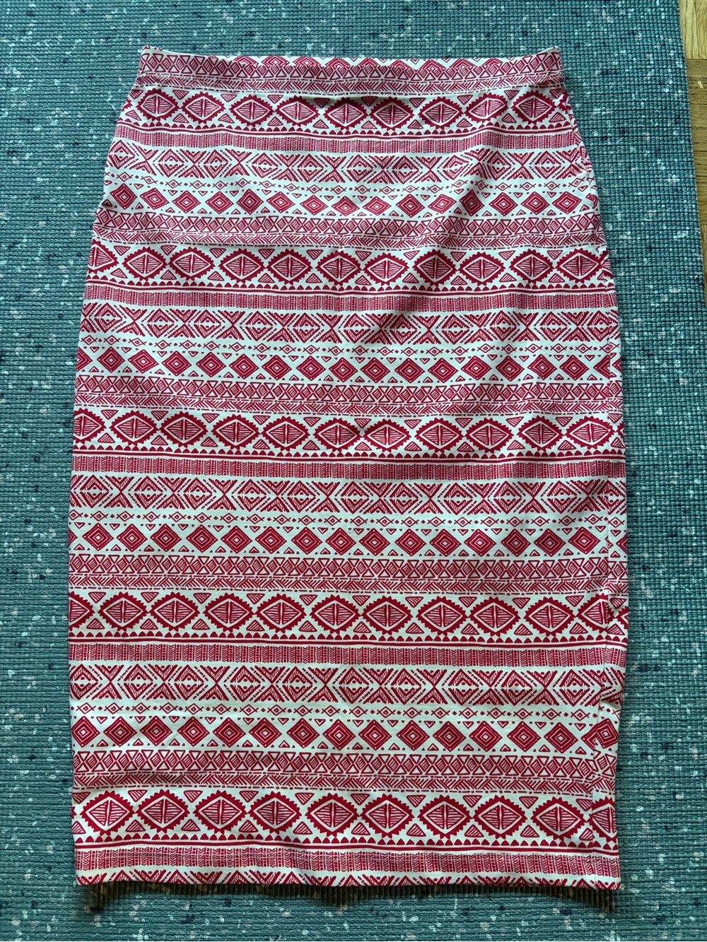 🍂2 for $15 Forever 21 Aztec Patterned Cotton Stretch Bodycon Pencil Skirt Boho